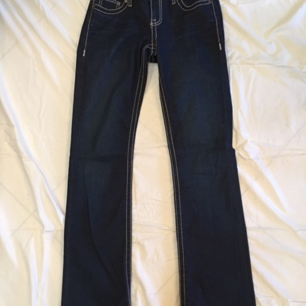 NEW Buckle BKE Dakota DARK wash Double Stitching